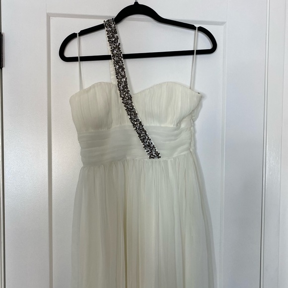 Bedo Noir one strap Ivory Maxi dress boho - Picture 2 of 8